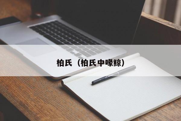 柏氏（柏氏中喙鲸）